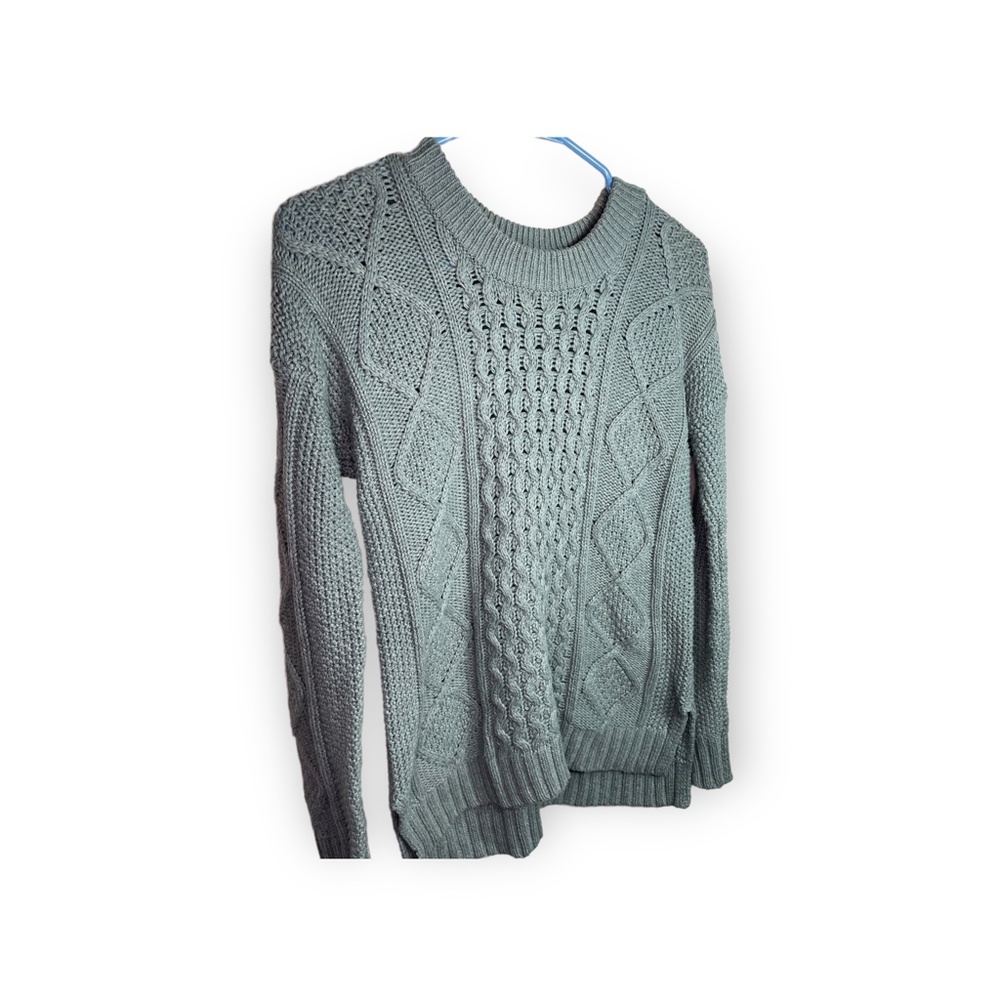 Madewell grayish-blue sweater